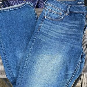 🇺🇸🦅American Eagle Kick Boot Jeans 16R🦅🇺🇸